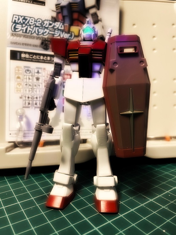 EGガンダムを改造してGMっぽいのを作った！
