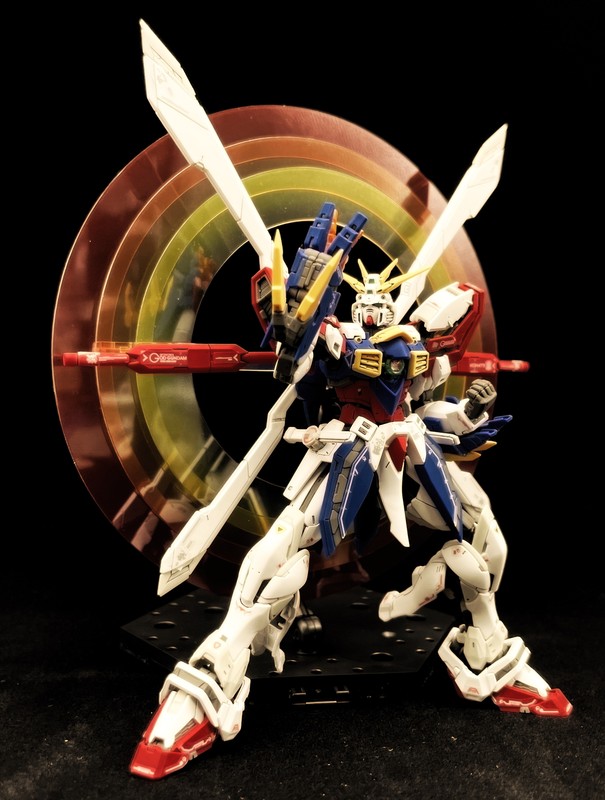 RG ゴッドガンダム作った！