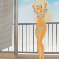 暑い日はもげちとお部屋でまったりデートにゃ/ᐠ｡ꞈ｡ᐟ\🎶