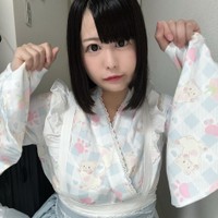 浴衣着たよ！