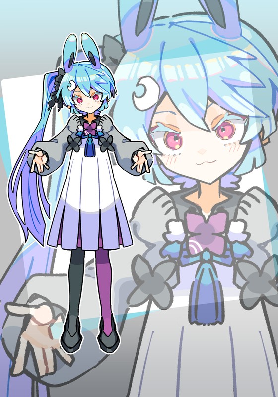 今日のイラスト　カキョウヨサリちゃん