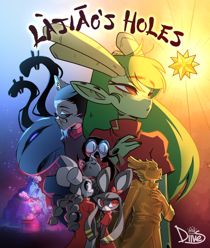 Lajiao's Holes - POSTER