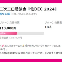 【GWはアキバでエロ勉🧑‍🎓】『#性DEC 2024』支援総額10万円突破！参加者30名到達！