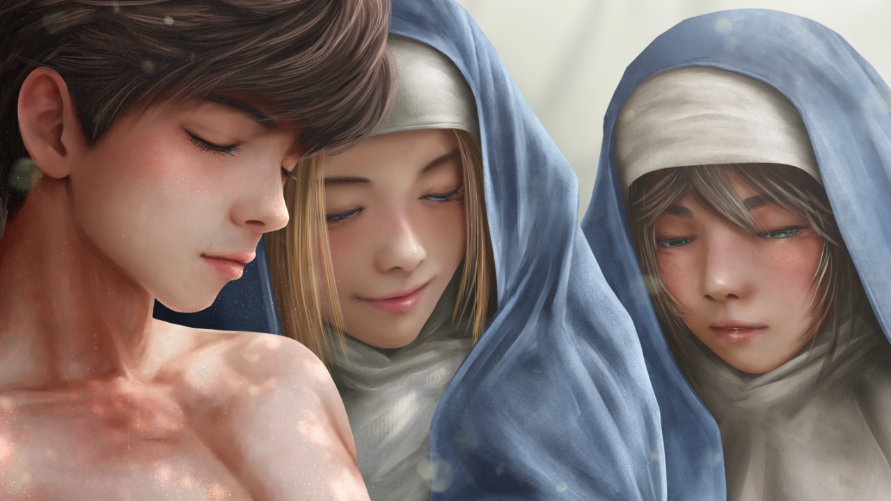 修道女達の悪戯