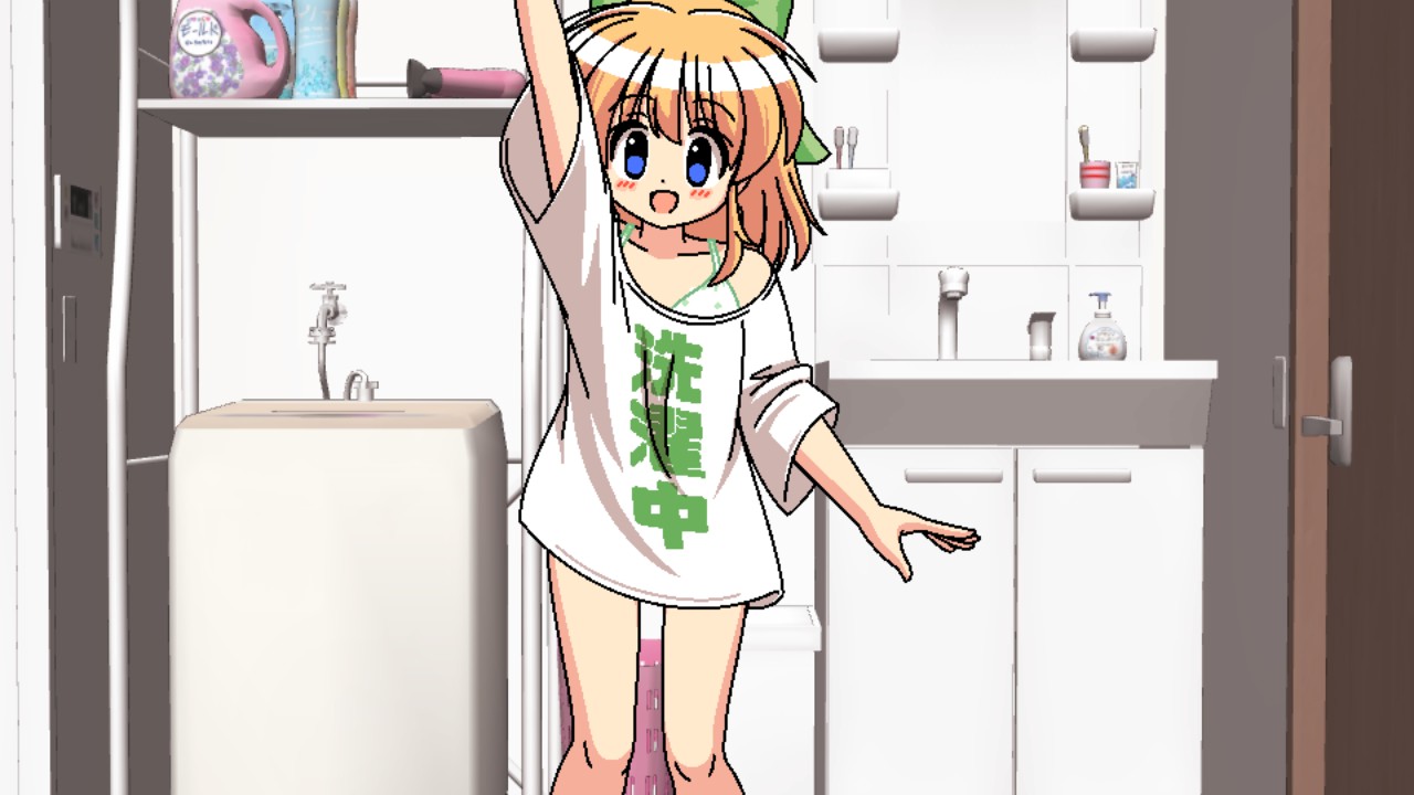 緑娘ぶかぶかTシャツイラスト - ぷにっとドット - Ci-en（シエン）