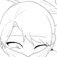 次回のスピンオフと表紙の下書き