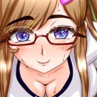 ハープさん描いた