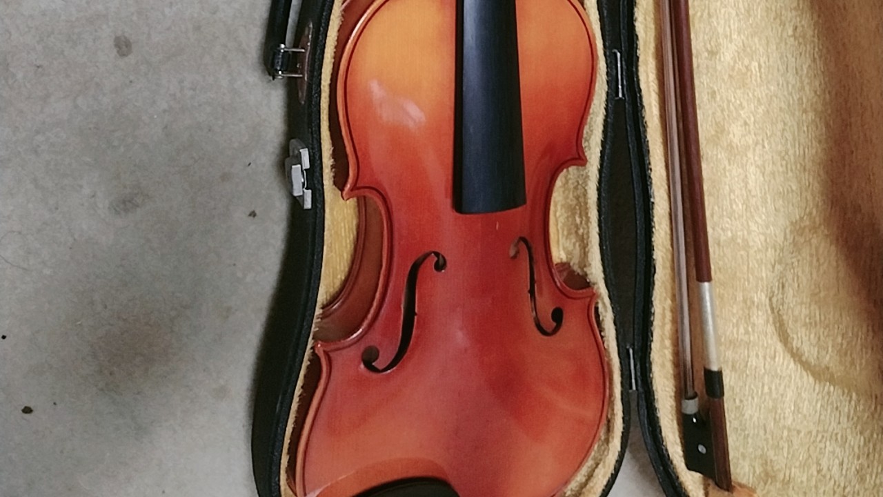 スズキ 77年製バイオリンのメンテナンス