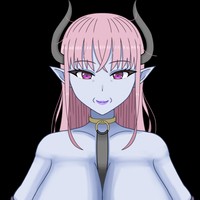 作品：おばさんサキュバスが若返ったら０１『肌色差分』