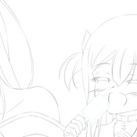 プラチナパートナー様_FANBOXリクエスト No.380（線画サンプル）