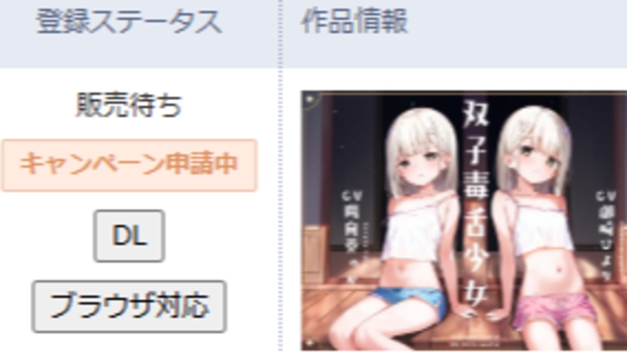 双子毒舌少女が配信されていない件について