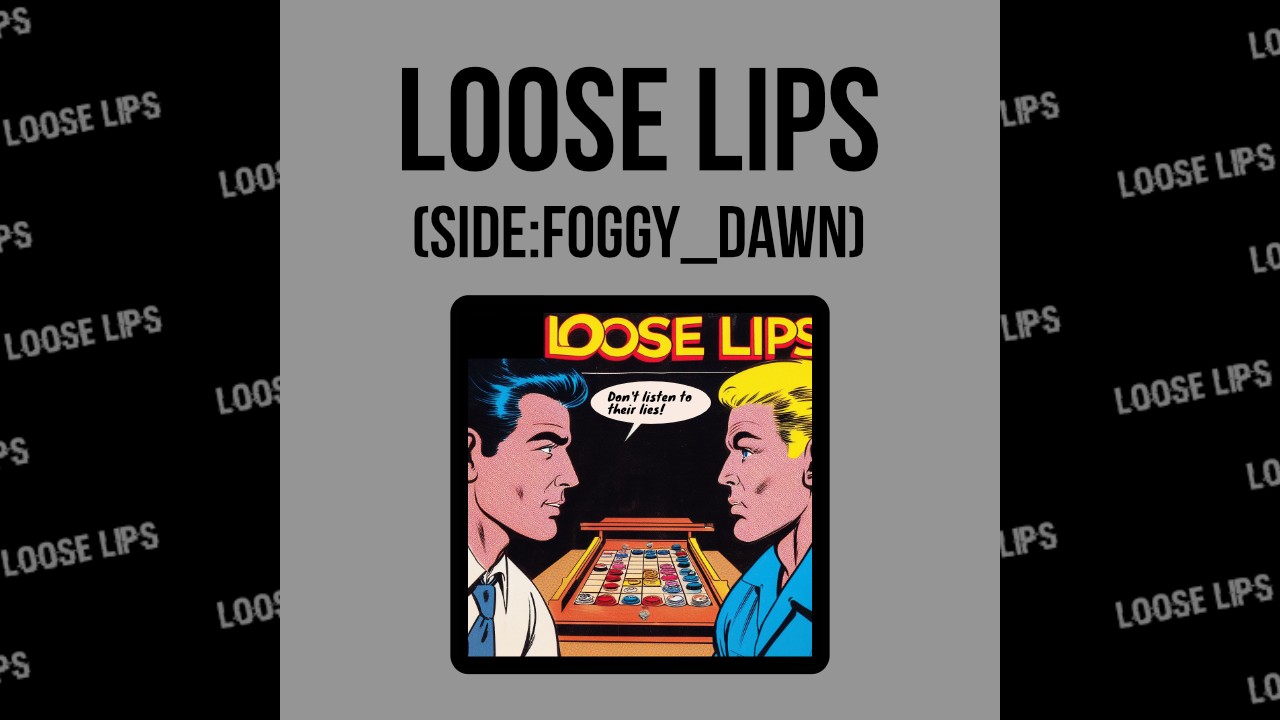 最後の進捗【2023年10月】Loose Lips(SIDE:foggy_dawn)