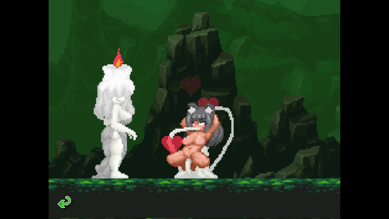 ドット絵　エロ　gif  ネコ耳 褐色ケモ耳ちゃん触手に犯され蝋固め（試作版）動画・ドット絵＋百合ピン進捗 - ねくろねこ -NECRONEKO- - Ci-en（シエン）