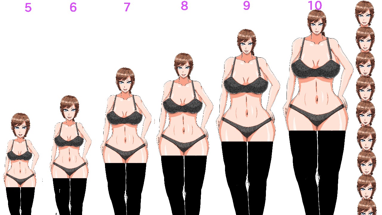 【873/50日目】ヒロインの頭身　むずかしすぎ【作業報告】