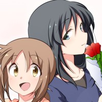 「コンフリクトガール」バレンタイン再録イラスト