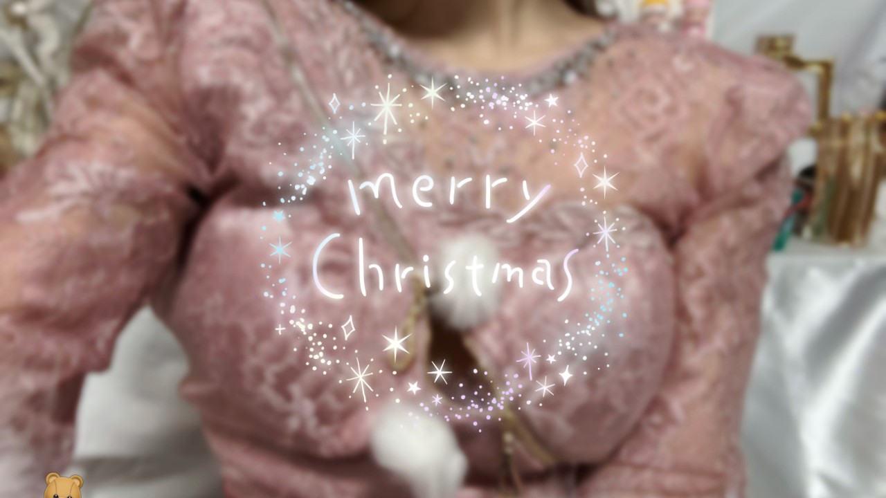 クリスマス新衣装ピンク🎅🏻🎀💗 昨年のクリスマス衣装写真公開🎄🦌