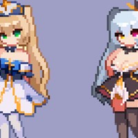 Booth新グッズ発売開始、神官RPGのPixelイメージ確定