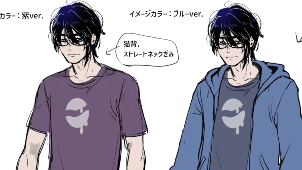憤懣　キャラ設定や制作時のあれこれ