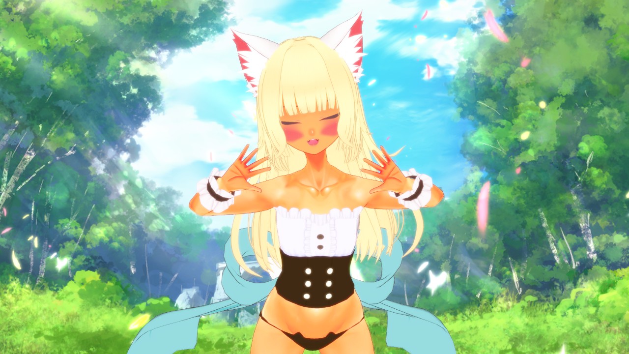 たまにはデフォルト衣装「アイドルメイドもげち」もいかがかにゃ/ᐠ｡ꞈ｡ᐟ\🎶