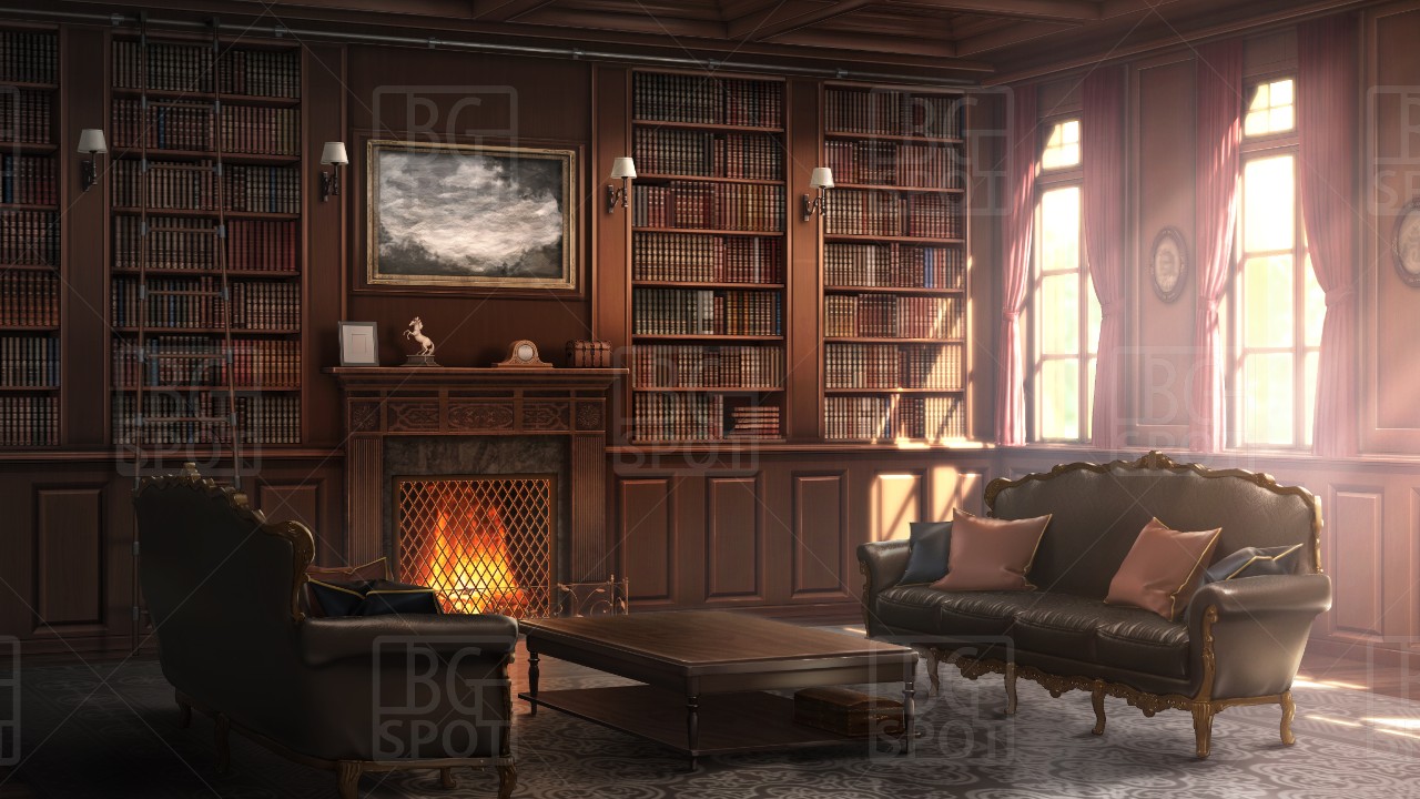 【制作状況06】「暖炉のある書斎」は近日中にver0.2にアップデートされます。