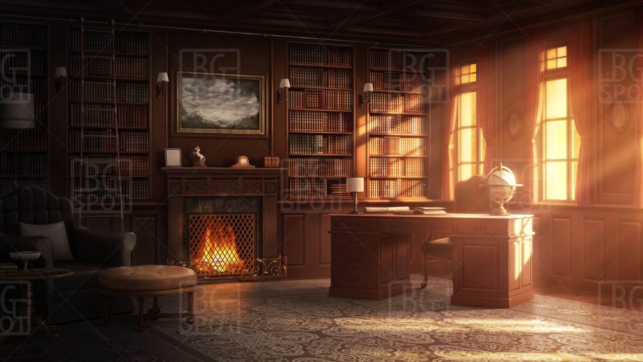 【制作状況04】「暖炉のある書斎」ver0.1がDLsiteで販売開始しましたよ！