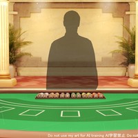 【新作背景】🪙歓楽街のカジノの「透過素材」はこんな感じです。