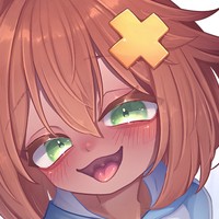 日焼けみにつなイラスト差分♡かるあ牛乳さん