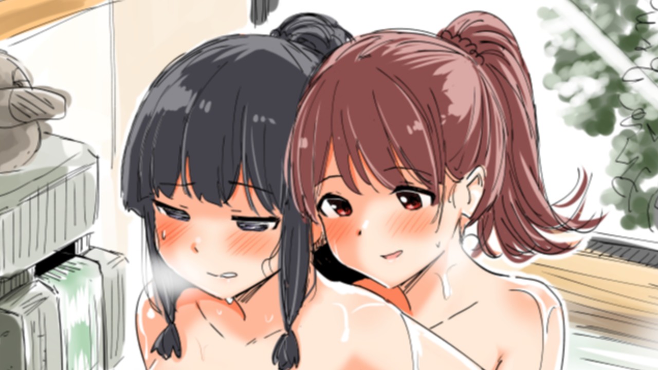 三人でお風呂エッチ（リクエスト絵