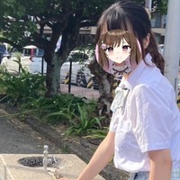 【実写制服写真】夏休みブログ。12枚🍧🤍