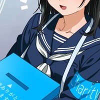 【即堕ち2コマ】街頭募金少女に生温かい寄付を(仮)