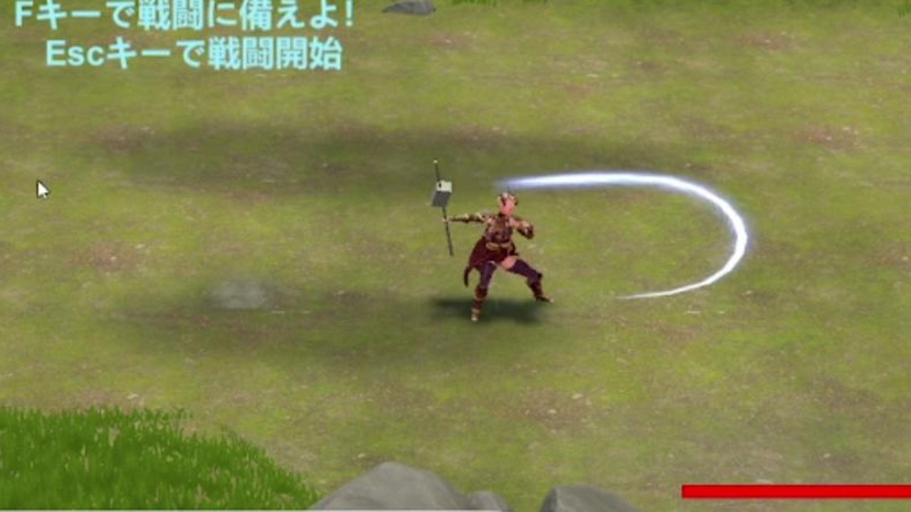 女戦士プレイヤブル実装中