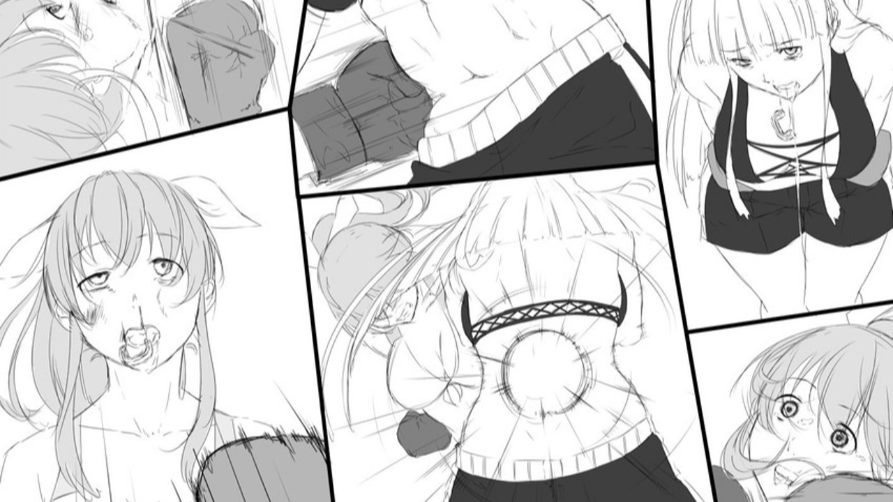 Belly punching manga