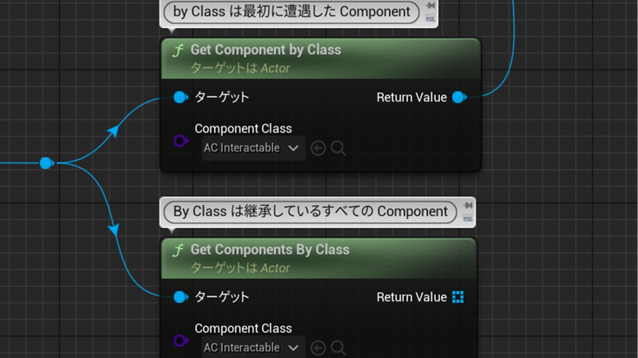 【UE5】Actor Component内に実装したBlueprint Interfaceを利用する