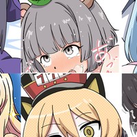 アトレ・ぽぽろん・ケルベガス・パスフィン・目有まろん・ぽんぽこ