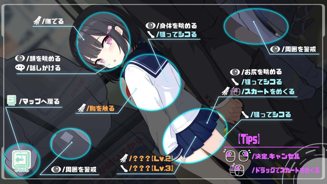 おさわりシミュレーション風味