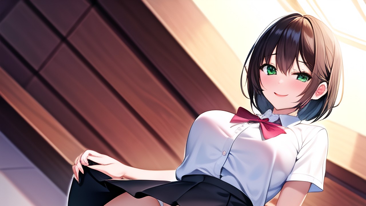 イラストバージョンのパンチラ13