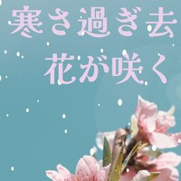 新曲公開【寒さ過ぎ去り花が咲く】