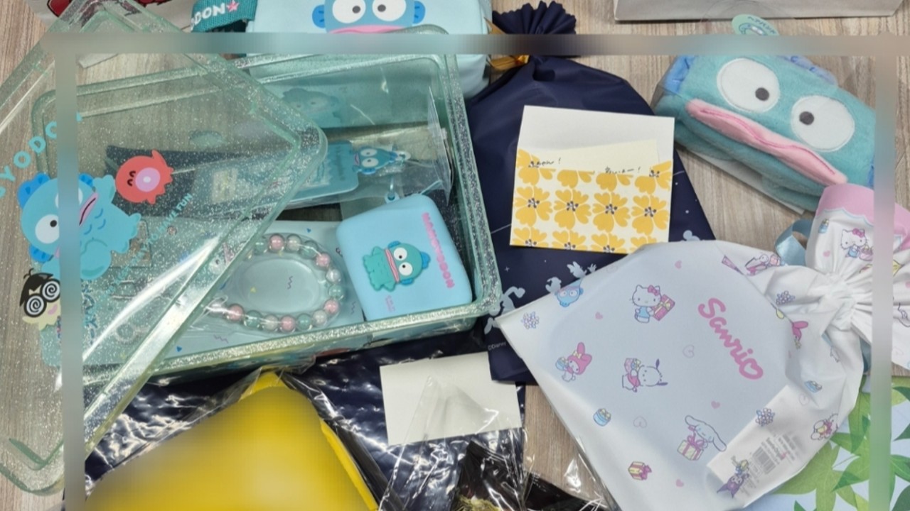 異動で貰った送別品たち🥺