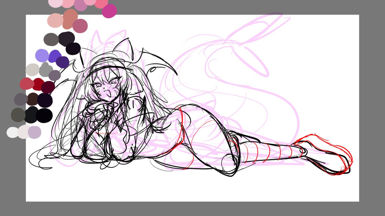 2025年ラフまとめ(22枚)