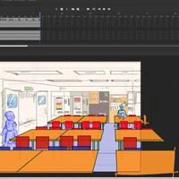 カッティング作業㉛+キャラデザ＆背景時代考証ちょっと