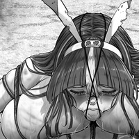 女神敗北より、敗北戦士お仕置きイラスト新作!!( ˘ω˘ )　くノ一愛姫雌、見せしめ海老責めの刑！！