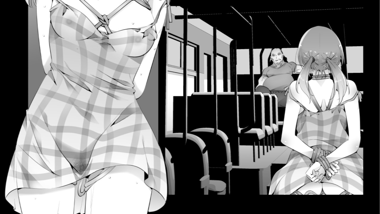 【J〇姉の長い夏休み】紐と透けワンピースでバス乗車