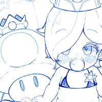 次の作品のラフ