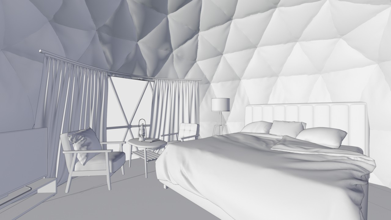 【25年3月分】背景用モデル作り