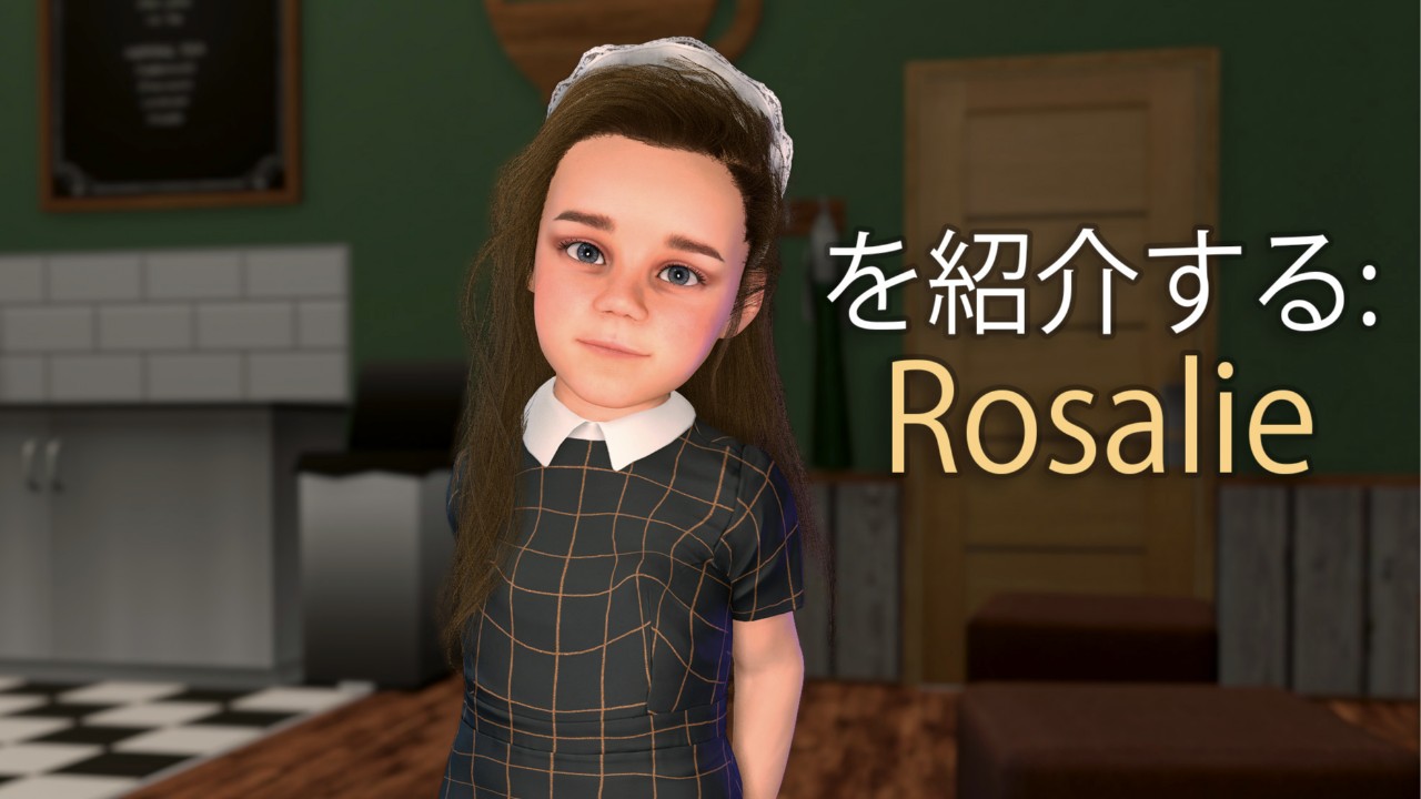 VaM3Dキャラクター "Rosalie"