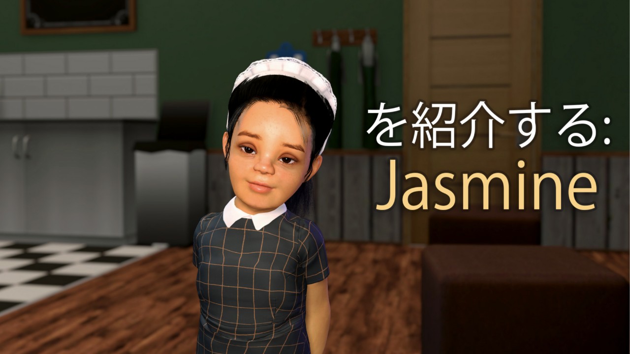VaM3Dキャラクター "Jasmine"