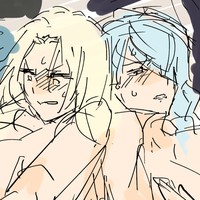 Skeb・ミ●ナ●×冥●＋九十●由基イラストラフ