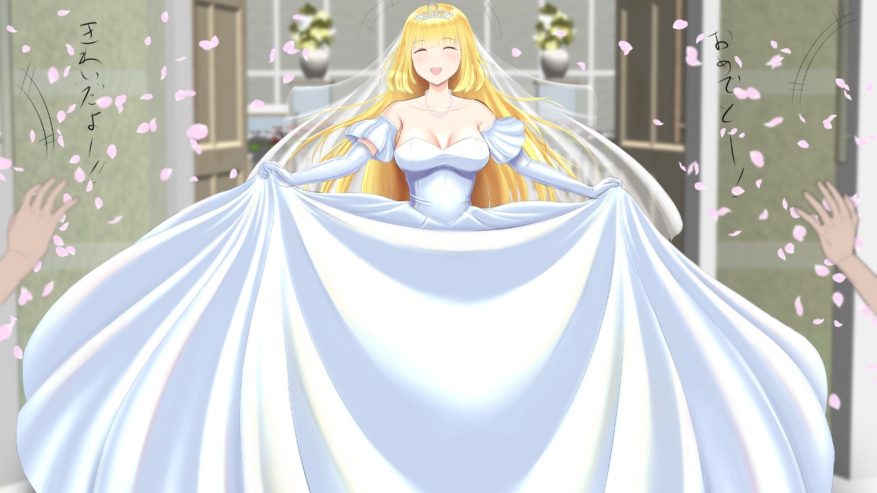二次元ウェディングドレス／花嫁フェチ専門ゲームブランド、『かわいい花嫁さんをパコり隊』発足しました！
