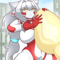【巨大ヒロイン】イネスVS超巨大精子怪獣！
