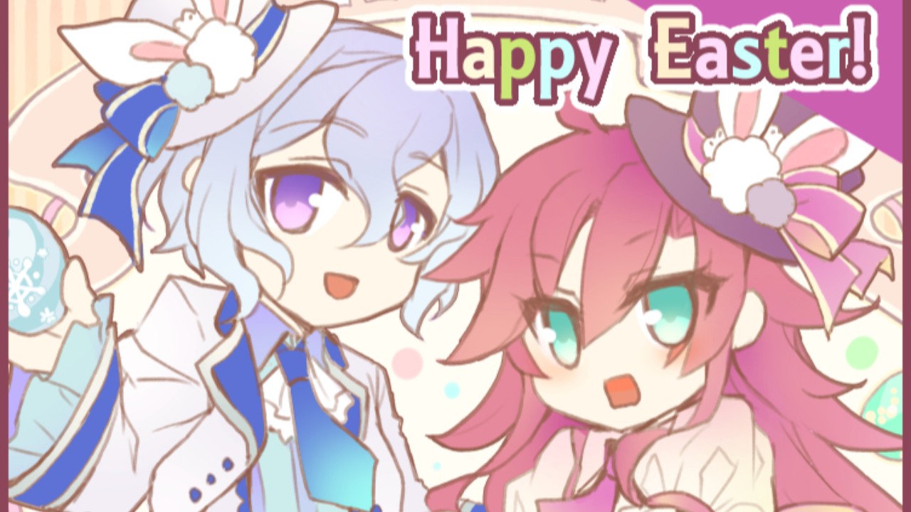 《Kiseki / Rion&Celis illust》Happy Easter!🐰